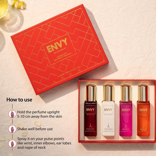 ENVY Luxury Perfume Gift Set for Women -80ml