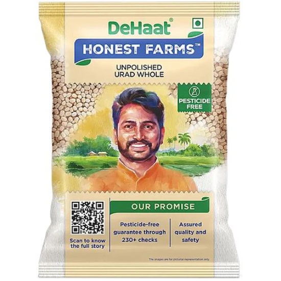 Dehaat Honest Farms Dehaat Unpolished Urad Whole 1 Kg, 1 Pc