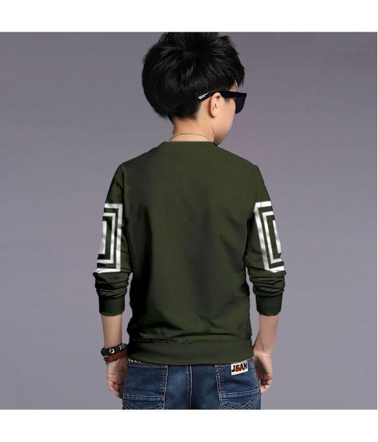 Supersquad - Dark Green Cotton Boys Sweatshirt ( Pack of 1 ) - None