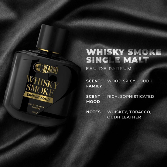 Beardo Whisky Smoke Single Malt & Tsunami Perfume EDP Combo