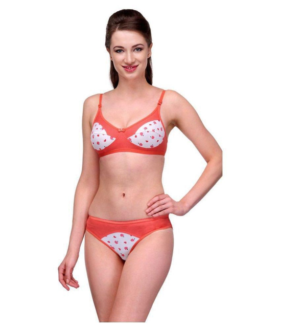 Softskin Cotton Bra and Panty Set - 36B