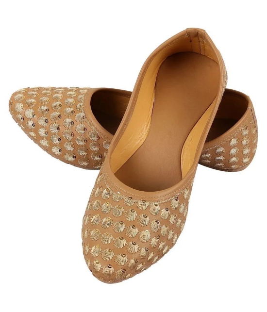 Raj Brown Ethnic Footwear - None