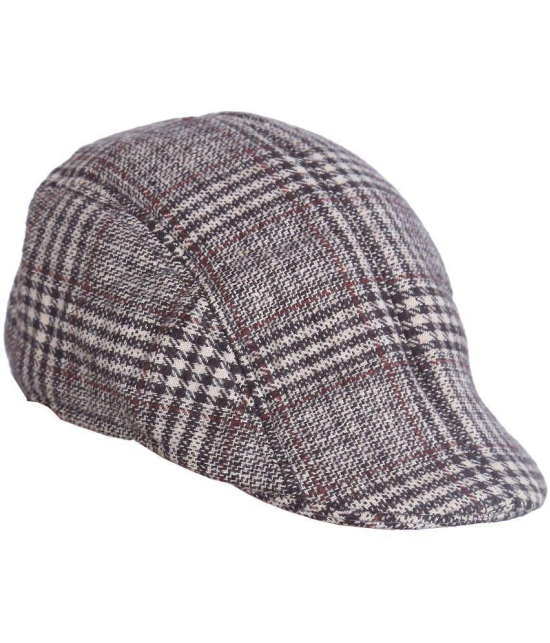 Zacharias Brown Woollen Men''s Cap ( Pack of 1 ) - Brown