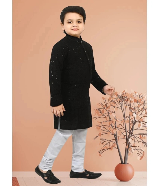 Arshia Fashions Black Rayon Boys ( Pack of 1 ) - None