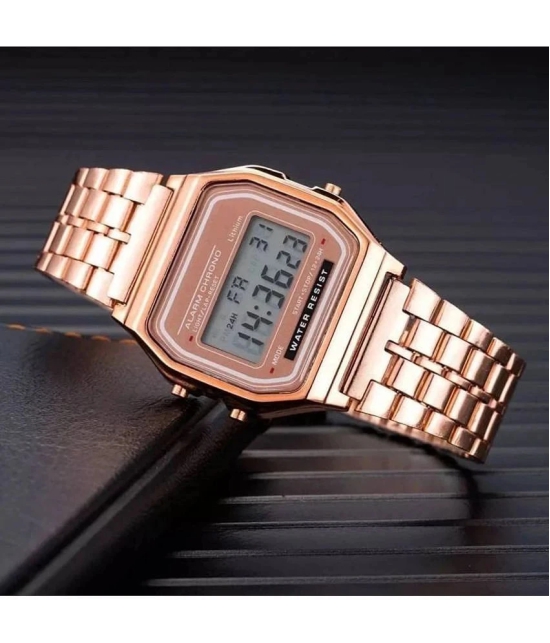 acnos Rose Gold Stainless Steel Analog Mens Watch