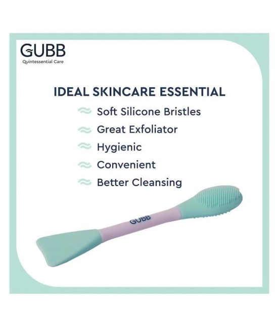 Gubb Multipurpose Face Brush For Massage, Exfoliation & Face Pack Application Synthetic Face Contour Brush 1 Pcs 70 g