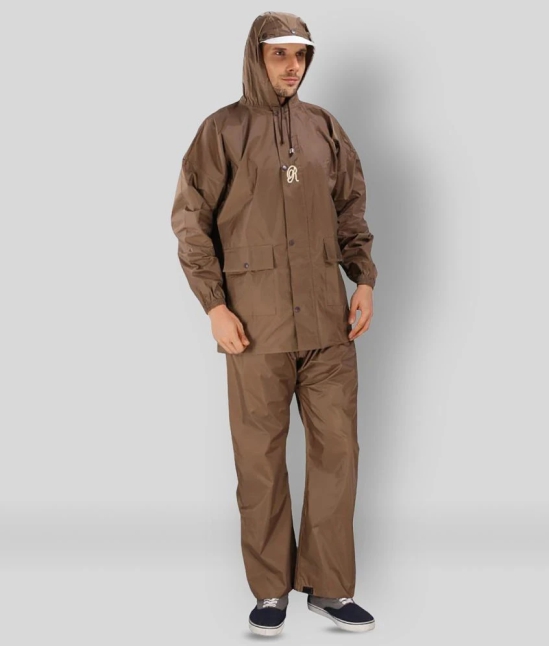 Goodluck Brown Rain Suit - 2XL