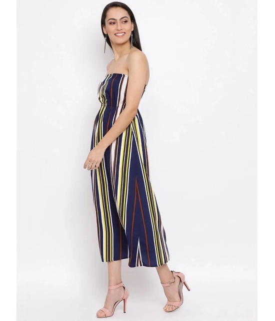 ALL WAYS YOU Polyester Multi Color A- line Dress - - L