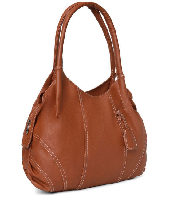 Fostelo - Tan PU Shoulder Bag - Tan