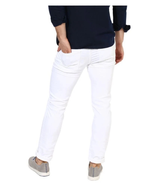 HALOGEN White Slim Jeans - None