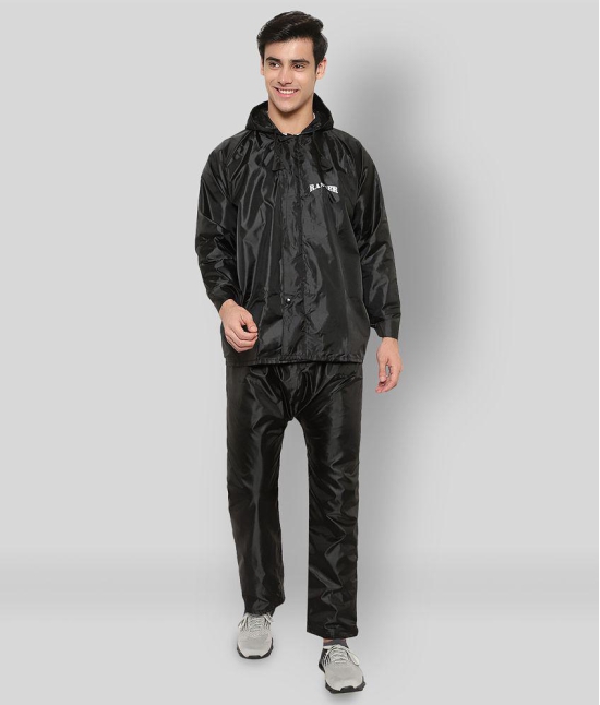 Zacharias Black Rain Suit - 2XL