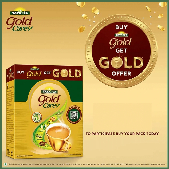 Tata Tea Gold Care Tea Powder, 250 Gms