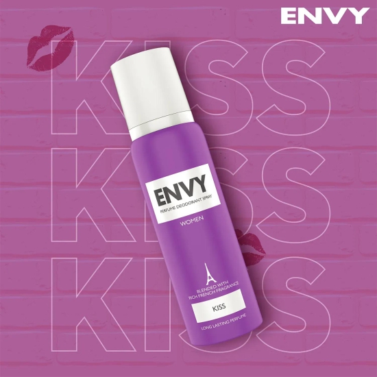 Envy Deodorant Combo Luv+Blush+Kiss+Pout 120ml*4