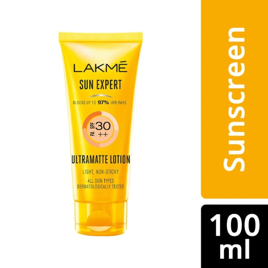 Lakme Sun Expert Spf 30 Pa++ Ultra Matte Lotion - 100Ml