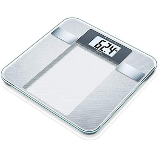 Beurer BG13 diagnostic bathroom scale, digital with BMI calculator