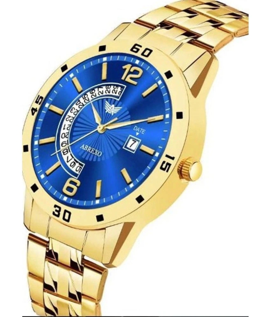 Abrexo Gold Stainless Steel Analog Mens Watch