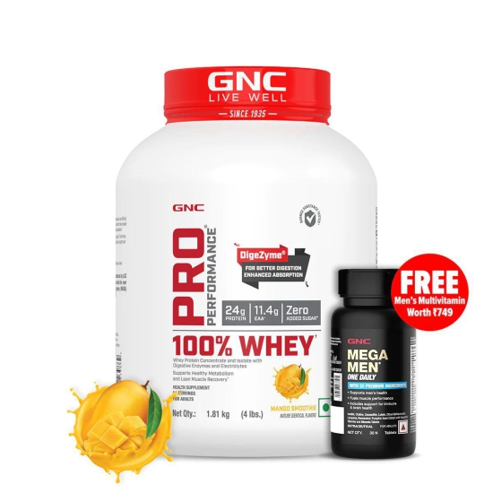 GNC Pro Performance 100% Whey Protein 4 lbs Chocolate Supreme