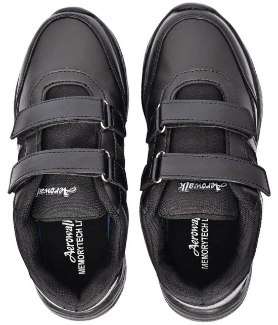 Aerowalk - Black Boys School Shoes ( 1 Pair ) - None