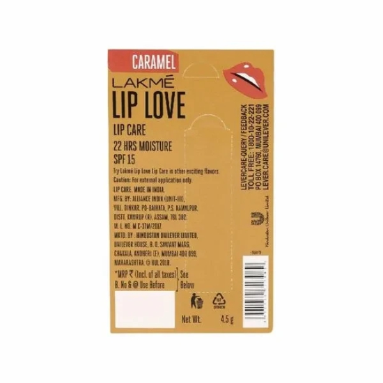 Lakme Lip Love Chapstick, 4.5g-Strawberry