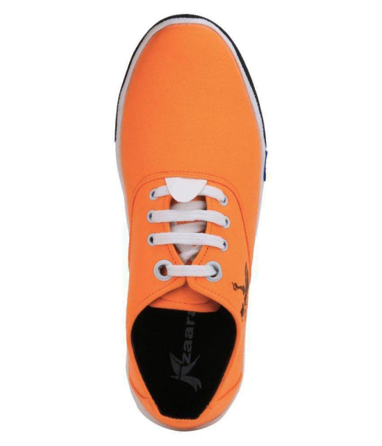 Kzaara 786-ORANGE Lifestyle Orange Casual Shoes - 6