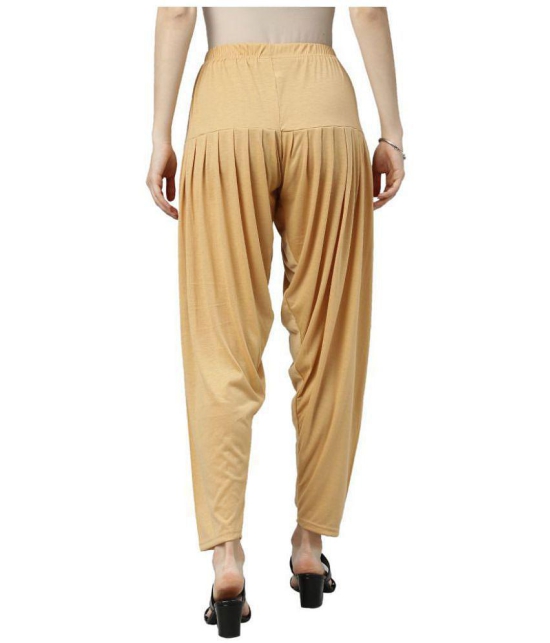 Jcss - Viscose Brown Women's Patiala ( Pack of 1 ) - XL