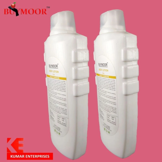 BUYMOOR Haldi Chandan Deep Nourishing Skin Brightening Body Lotion Men & Women 650 ML.Pack of 2.