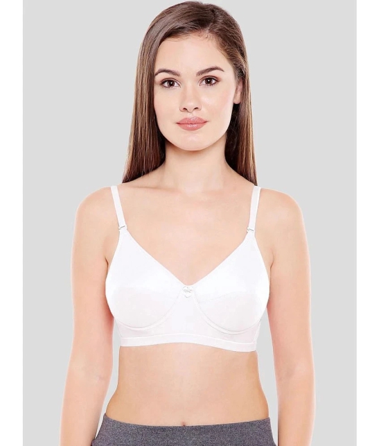 Bodycare White Cotton Lightly Padded Womens Everyday Bra ( Pack of 1 ) - None