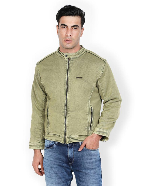 NUEVOSPORTA Green Biker Jacket - None