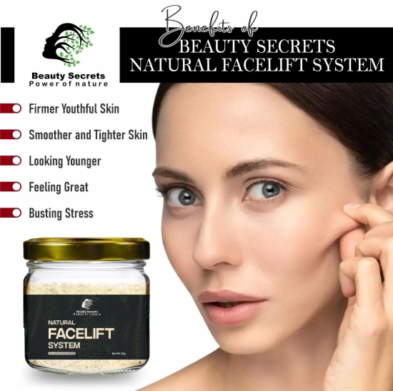 BEAUTY SECRETS NATURAL FACELIFT SYSTEM-22gm