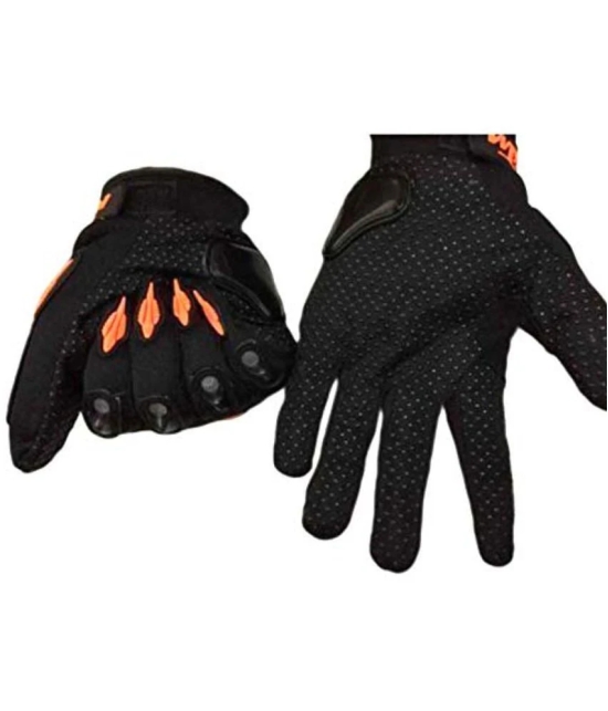 ZAYSOO Full Fingers Nylon Riding Gloves ( Pair of 1 ) - M