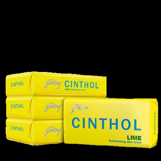 Cinthol Lime Soap (Pack Of 4) 400 Gms