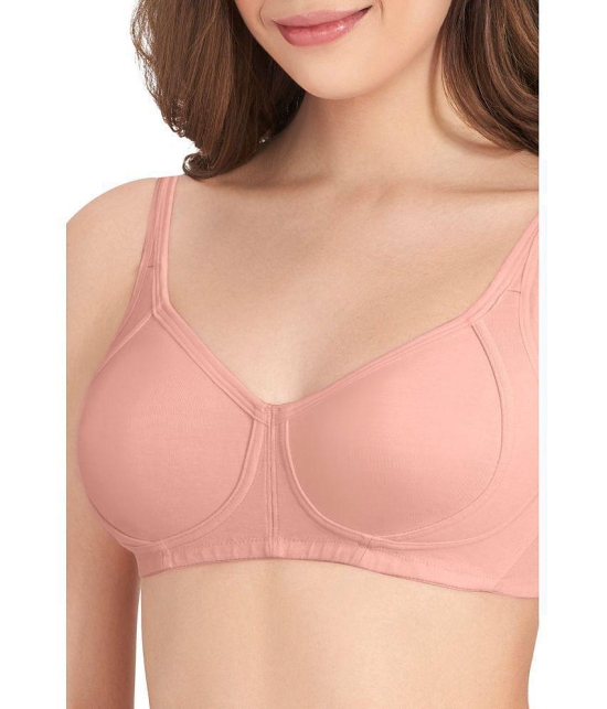 Amante Cotton Seamless bra - Pink Single - 34B