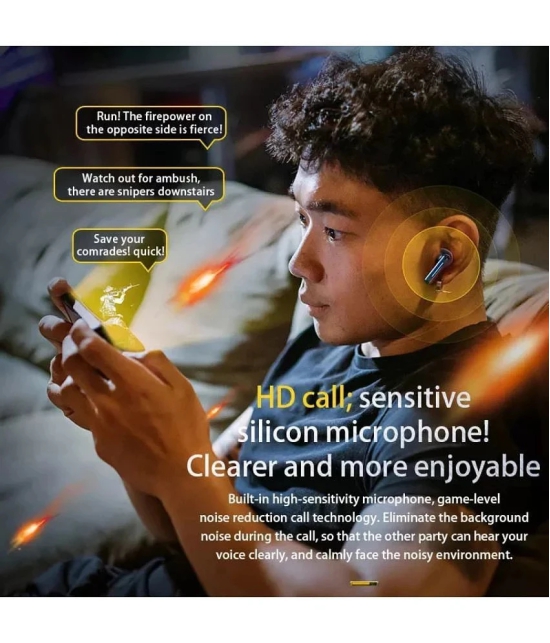 Neo S200 Bluetooth True Wireless (TWS) On Ear 6 Hours Playback Active Noise cancellation IPX4(Splash & Sweat Proof) Yellow