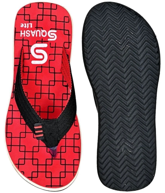 Squash - Red Mens Daily Slipper - None