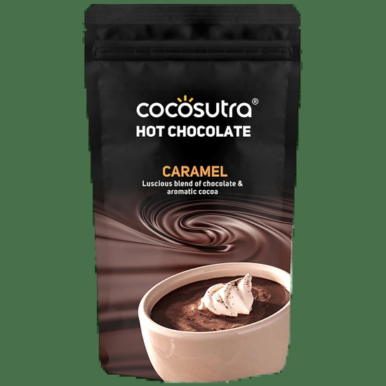 Cocosutra Caramel Hot Chocolate Powder, 100 gms