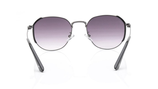 Grey Geometric Sunglasses for Women