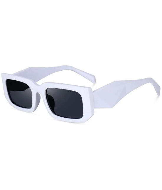 Creature Black Oversized Sunglasses ( Pack of 1 ) - Medium