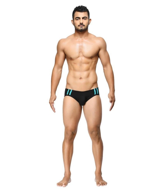 La Intimo Black Brief Single - 38