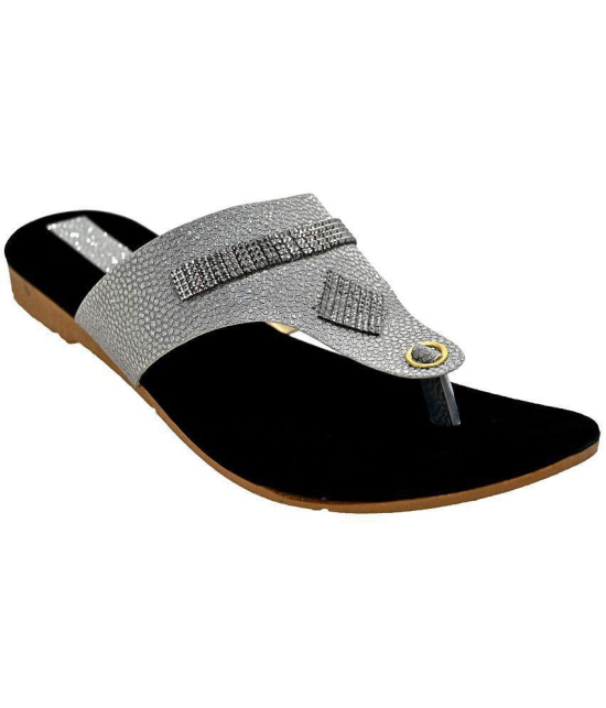 Altek - Silver Womens Flats - None