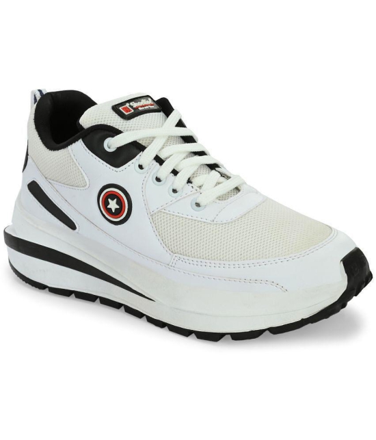 ShoeRise White Men Sport White Mens Lifestyle - None