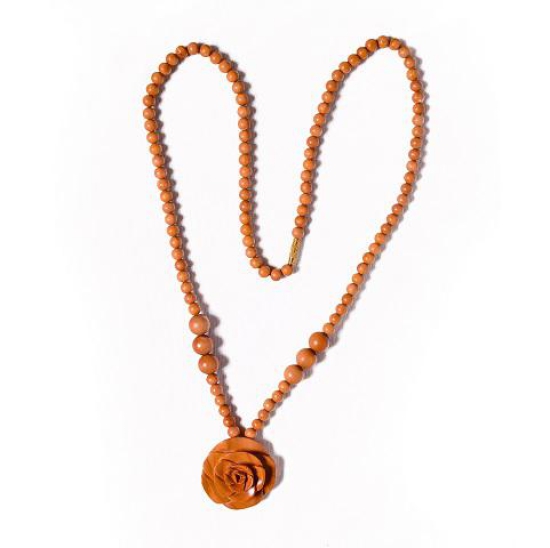 Sandalwood mala with Pendent