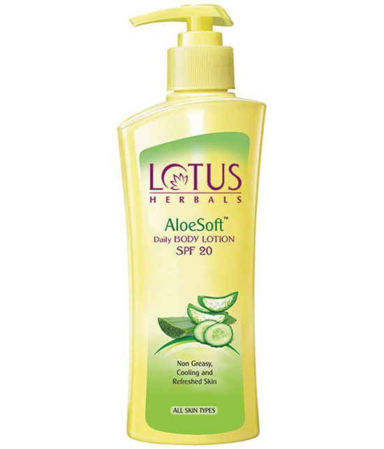 Lotus Herbals Aloesoft Body Lotion 250ml