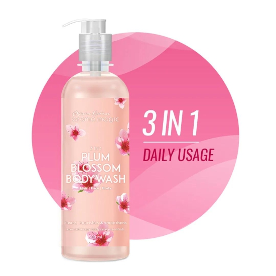 3 in 1 Plum Blossom Body Wash-500 ml / Body Wash