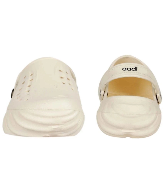 Aadi - White Mens Clogs - None