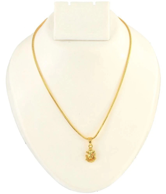 Jewar Mandi - Gold Pendant ( Pack of 1 ) - Gold