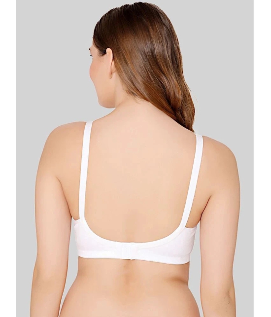 Bodycare White Cotton Blend Lightly Padded Womens Everyday Bra ( Pack of 1 ) - None