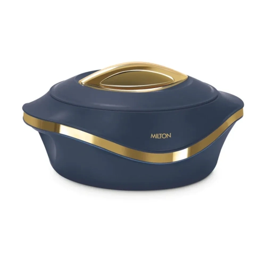 Milton Pearl Insulated Inner Stainless Steel Casserole | 1 Pc Blue