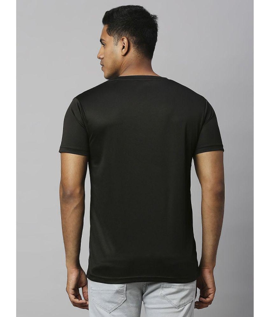 FanCode - Black Polyester Regular Fit Men's Sports T-Shirt ( Pack of 1 ) - None