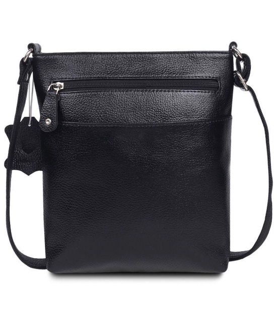 samtroh 10 Ltrs Black Sling Bag for Unisex