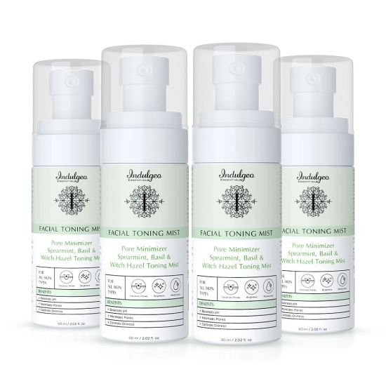 Pore Minimizer Spearmint And Basil Toning Mist-Pack of 4